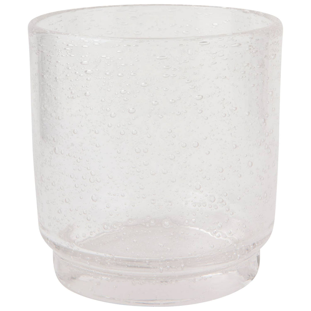 Clear Bubble Glass | Short