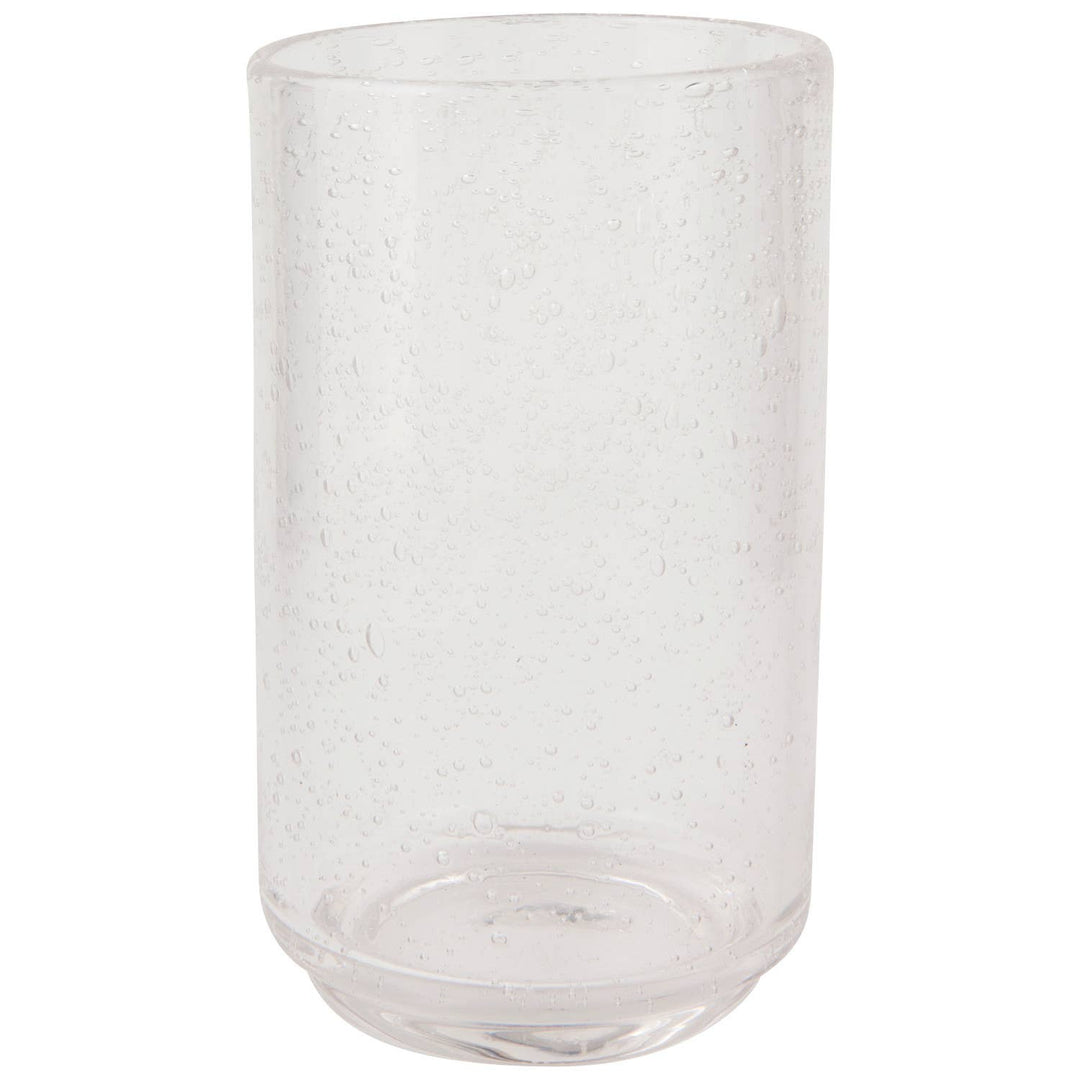 Clear Bubble Glass | Tall