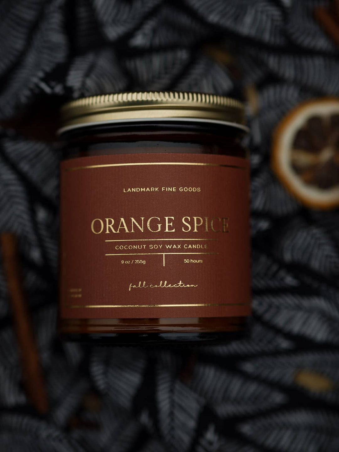 Orange Spice Coconut Soy Candle
