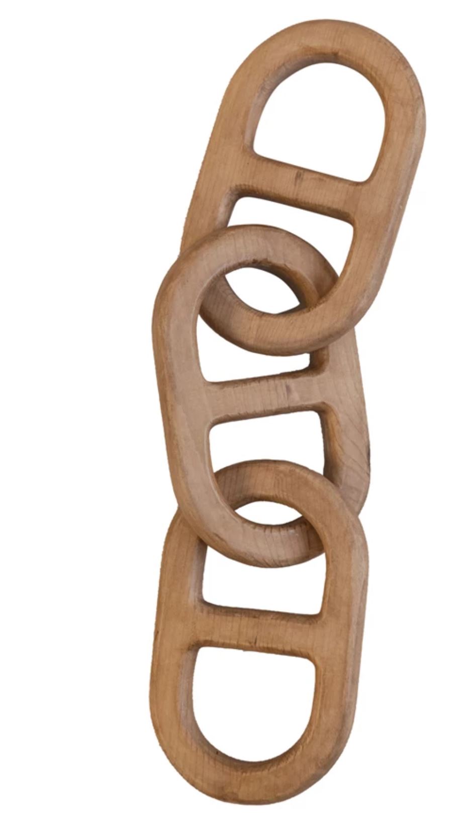 Mango Wood Chain Decor