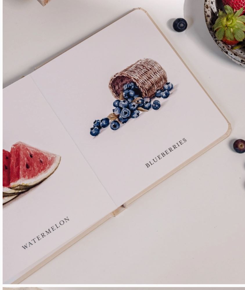 Fruits and Veggies Book