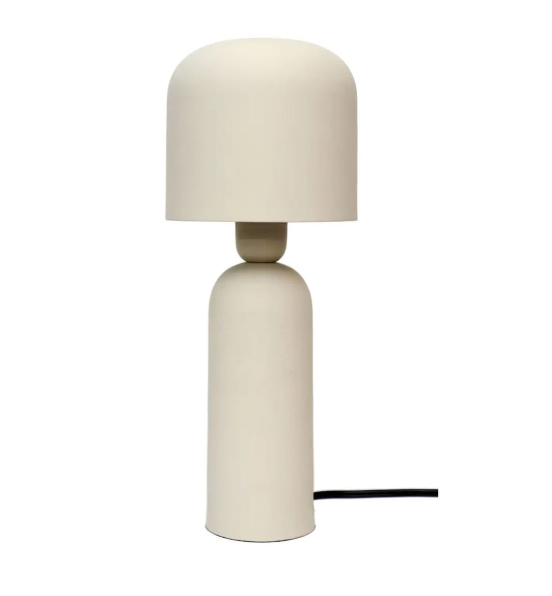 Taupe Mushroom Lamp
