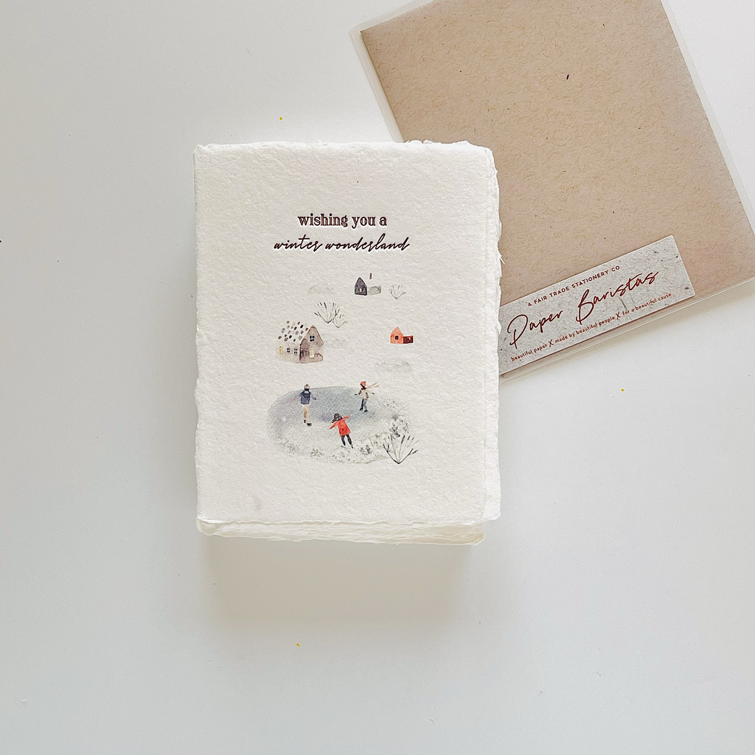 "Wishing you a Winter Wonderland" Holiday Greeting Card