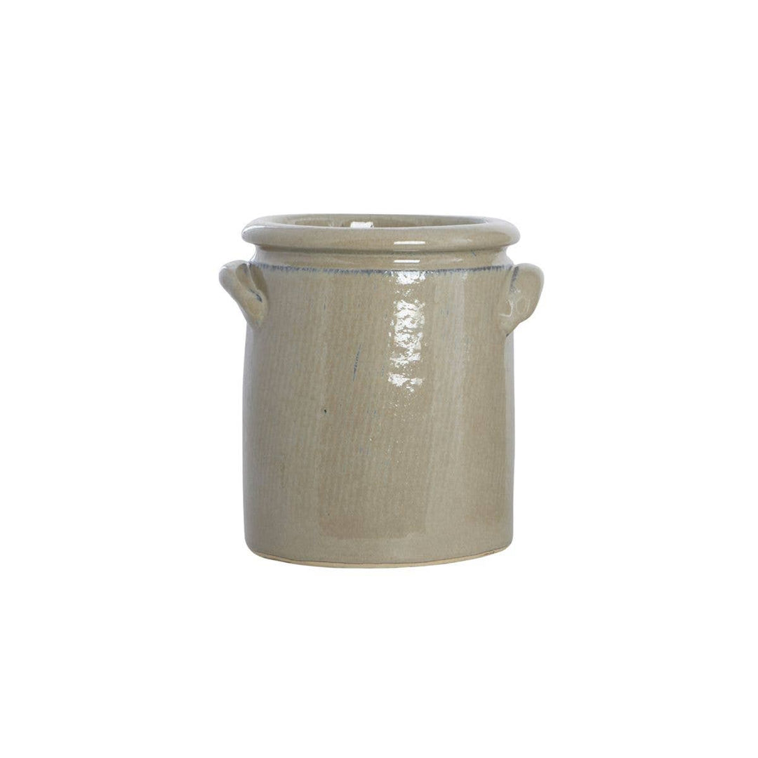 Beige Glaze Pottery Jar