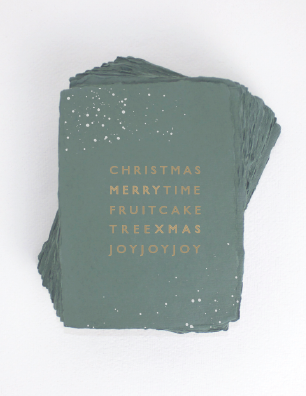 Christmas Merry Time Holiday Greeting Card