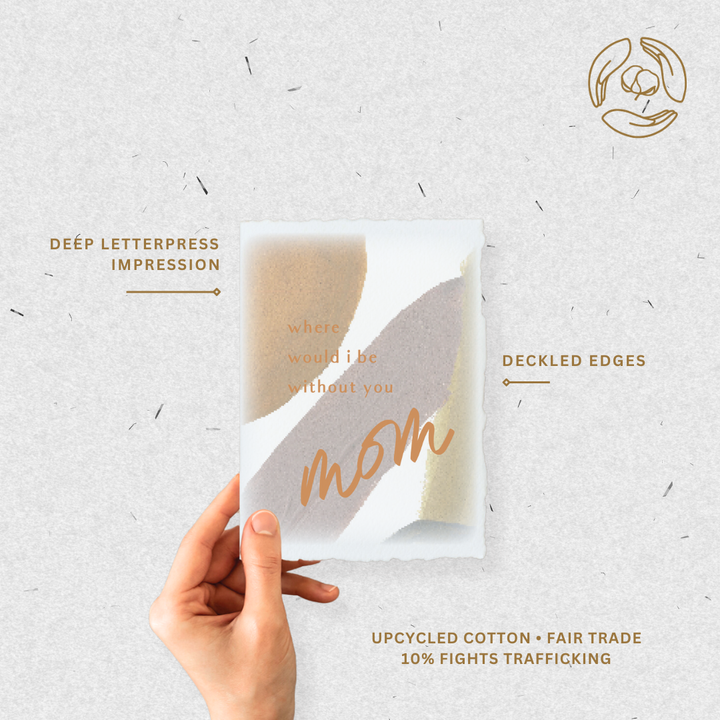 Where would I be without you Mom | Mother Greeting Card