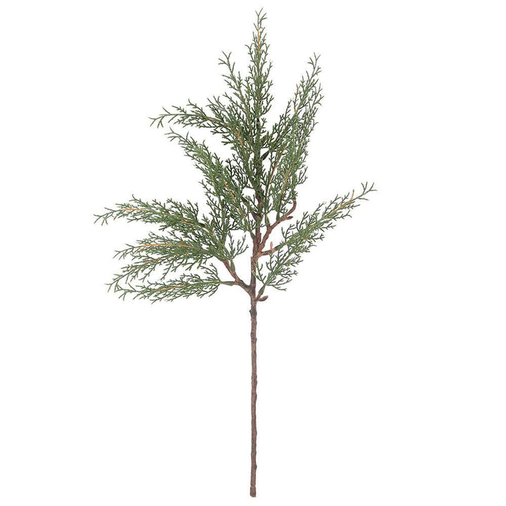 Faux Evergreen Cedar Branch | 20"