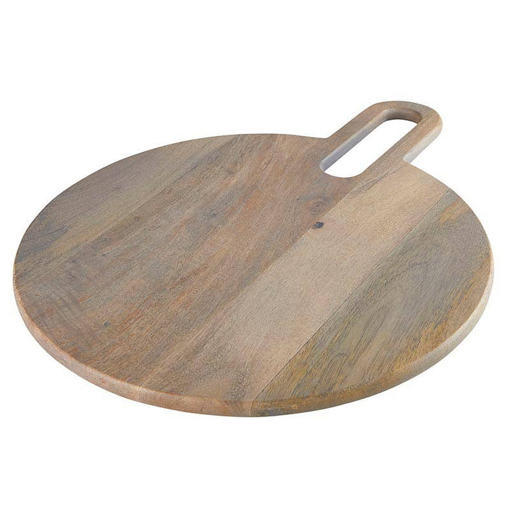 Large Board With Cut Out Handle | Grey & Brown Tones