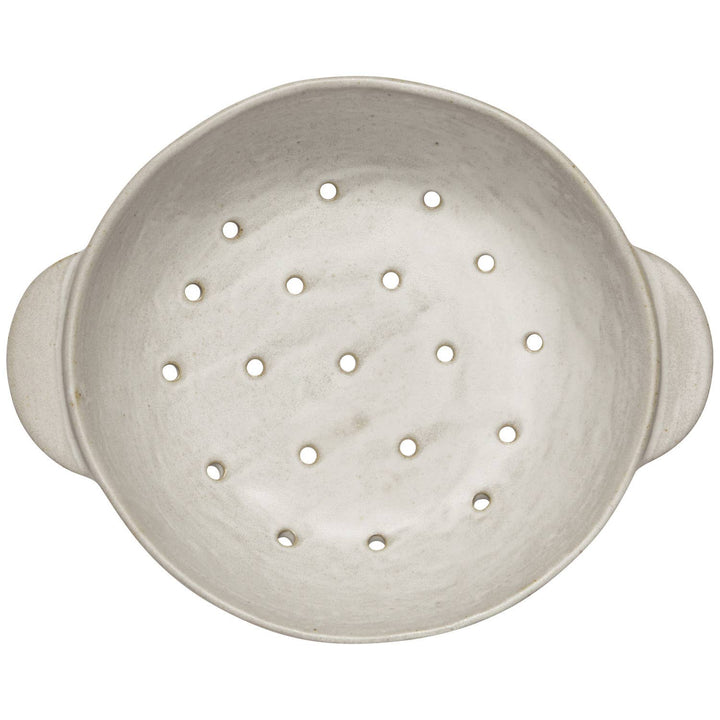 Ivory Stoneware Fruit Bowl