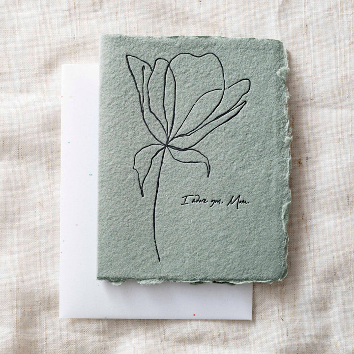 'I adore you, Mom!' Card