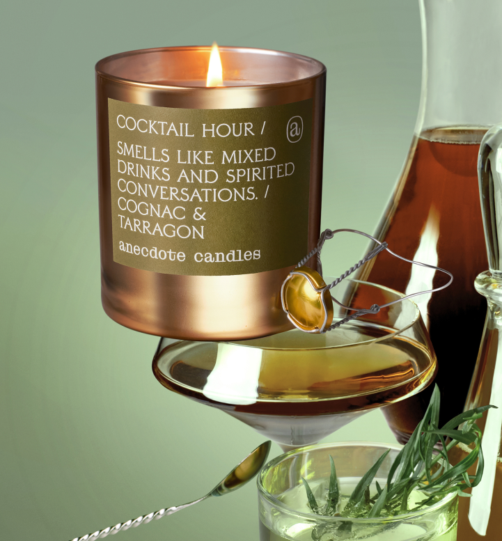Cocktail Hour Candle | Cognac & Tarragon