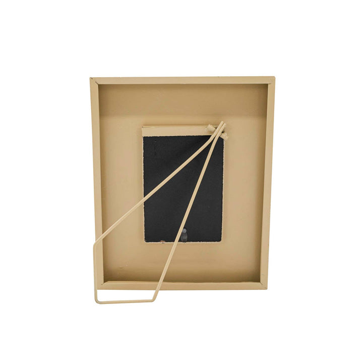 Sonia Textured Picture Frame | Metal Beige
