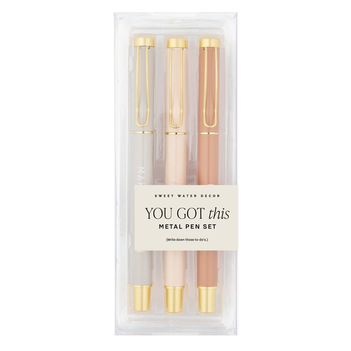 'You Got This' Metal Pen Set