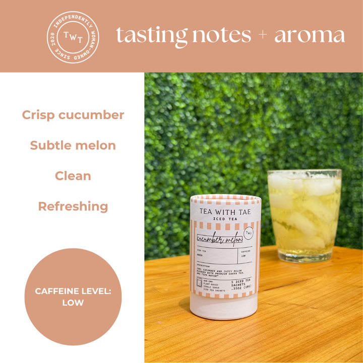 Cucumber Melon Green Iced Tea