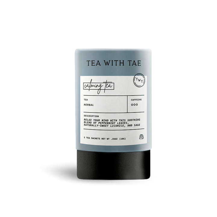 Calming Tea Herbal Rest Mini Tea Tube | 5 tea bags