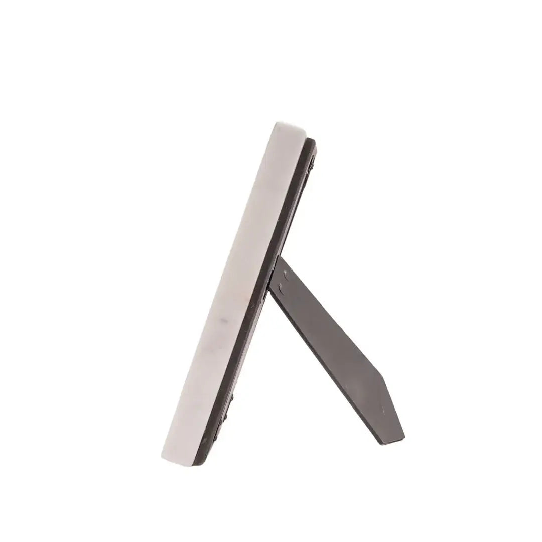 White Marble Arched Photo Frame