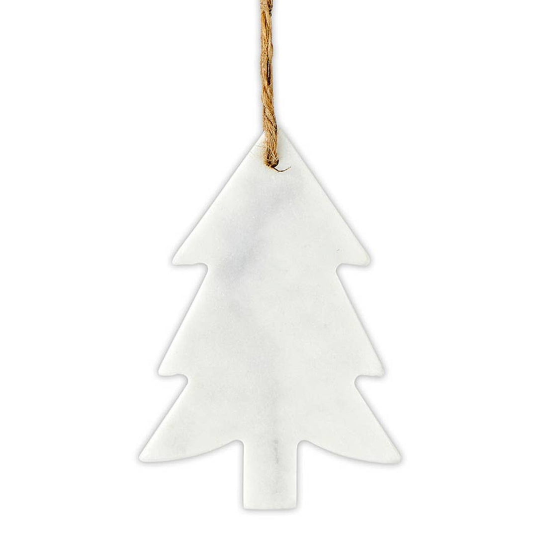 Marble Tree Ornament