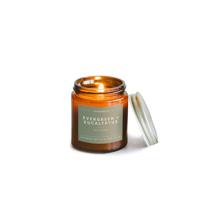 Evergreen + Eucalyptus Mini Soy Candle