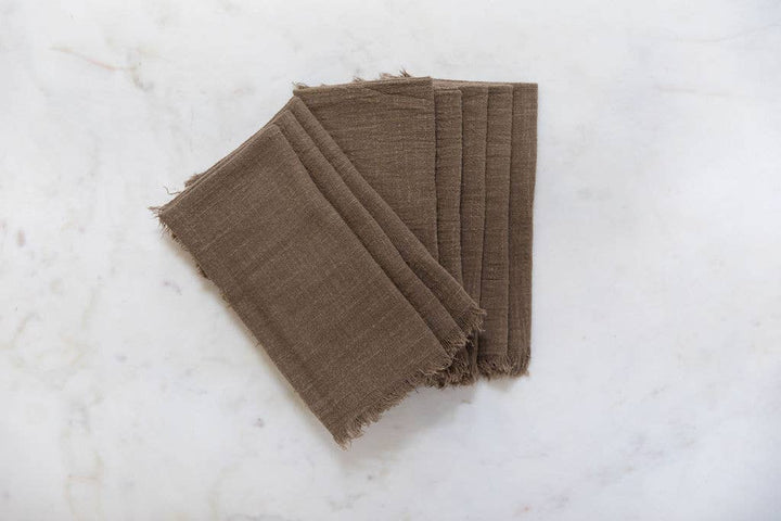 Cotton Gauze Napkin | Olive Green