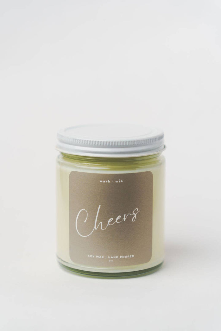 'Cheers' Soy Wax Candle