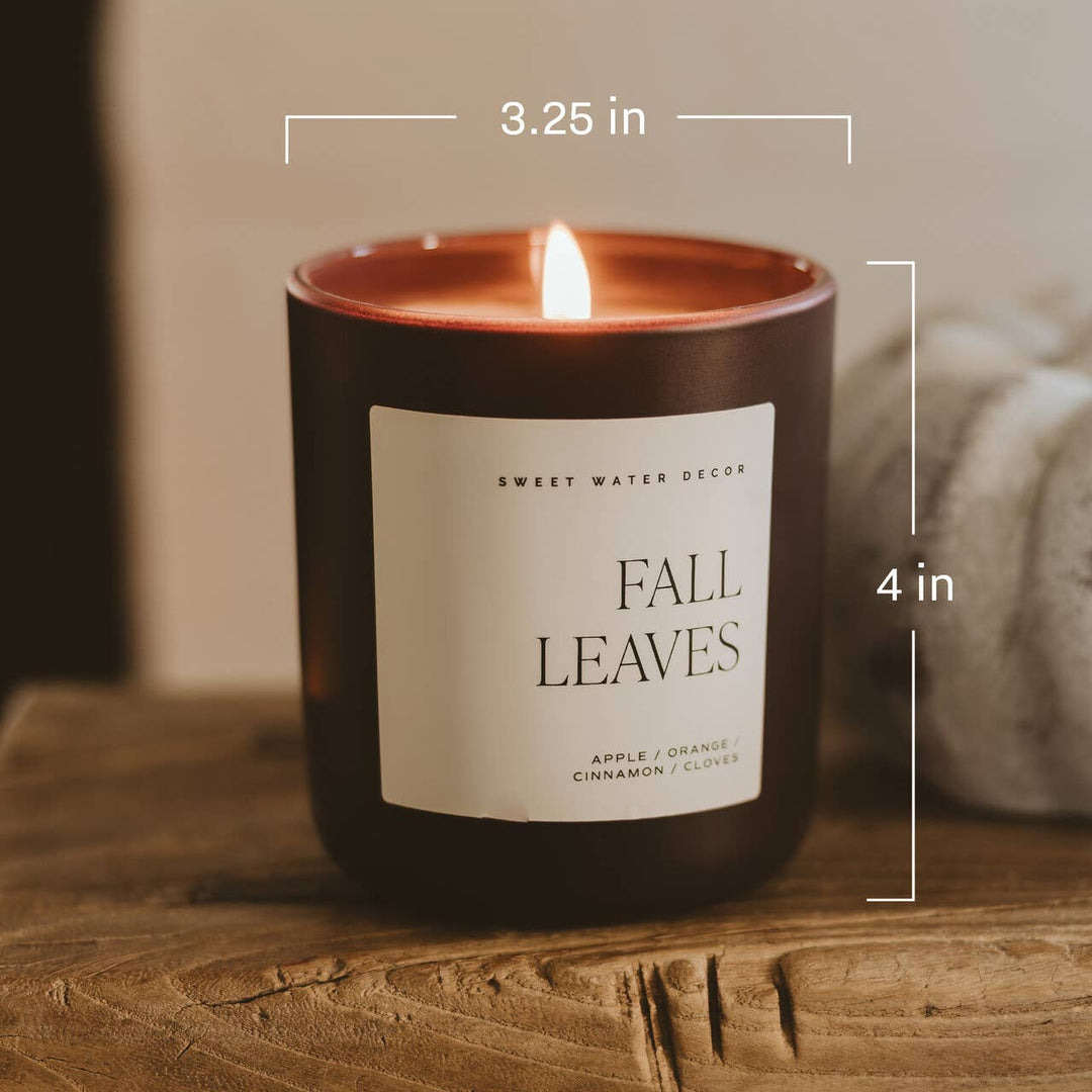 Fall Leaves Soy Candle