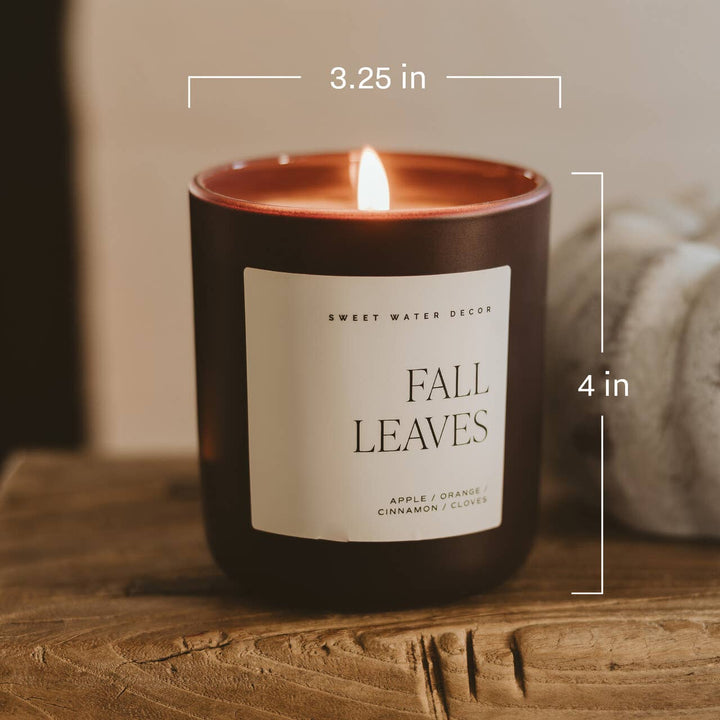 Fall Leaves Soy Candle