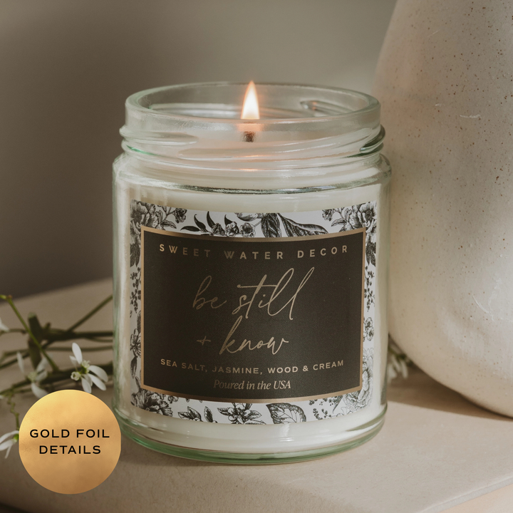 Be Still & Know Soy Candle
