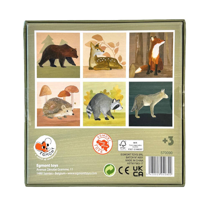 Forest Animals Cube Puzzle