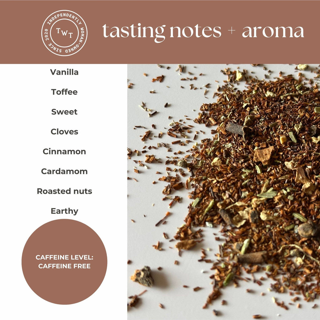 Rooibos Chai Herbal Mini Tea Tube | 5 tea bags