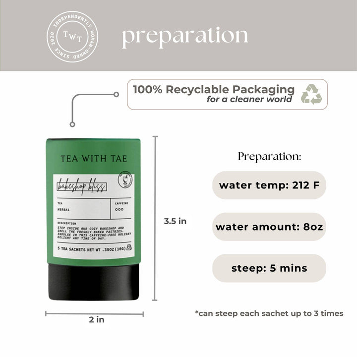 Bakeshop Bliss Herbal Tea