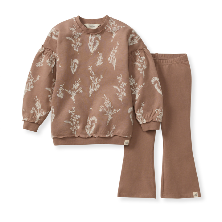 Little Wild Flower Sweatshirt Set | Ginger Loaf