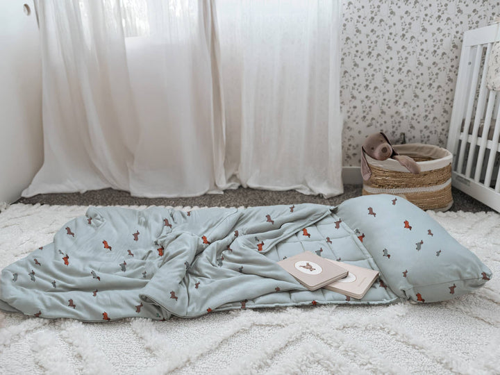 Nap Mat | Blue Woof or Plum Foral