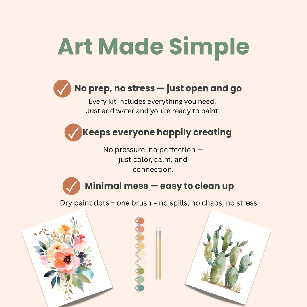 Watercolor Paint Kit | Desert Bloom