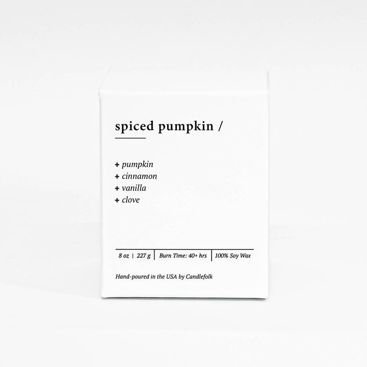 Spiced Pumpkin Soy Candle