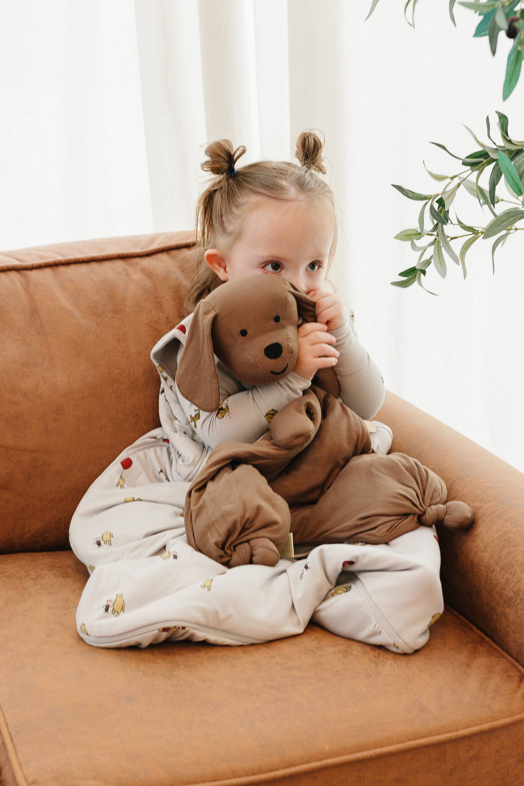 Pup Lovey | Browns & Lilac