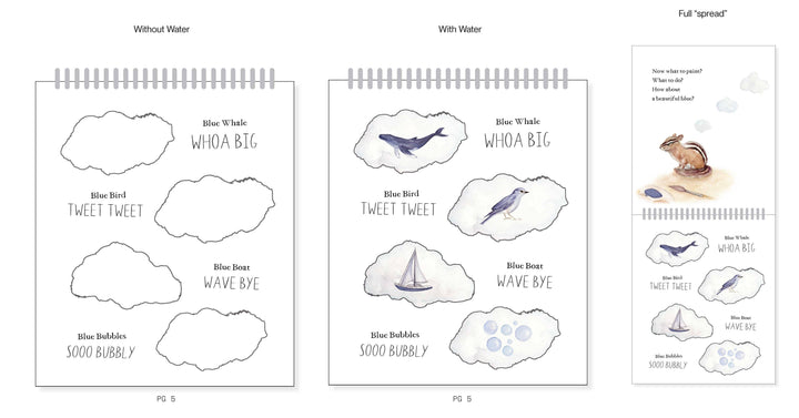 Wishy Washy Book | Water Reveal