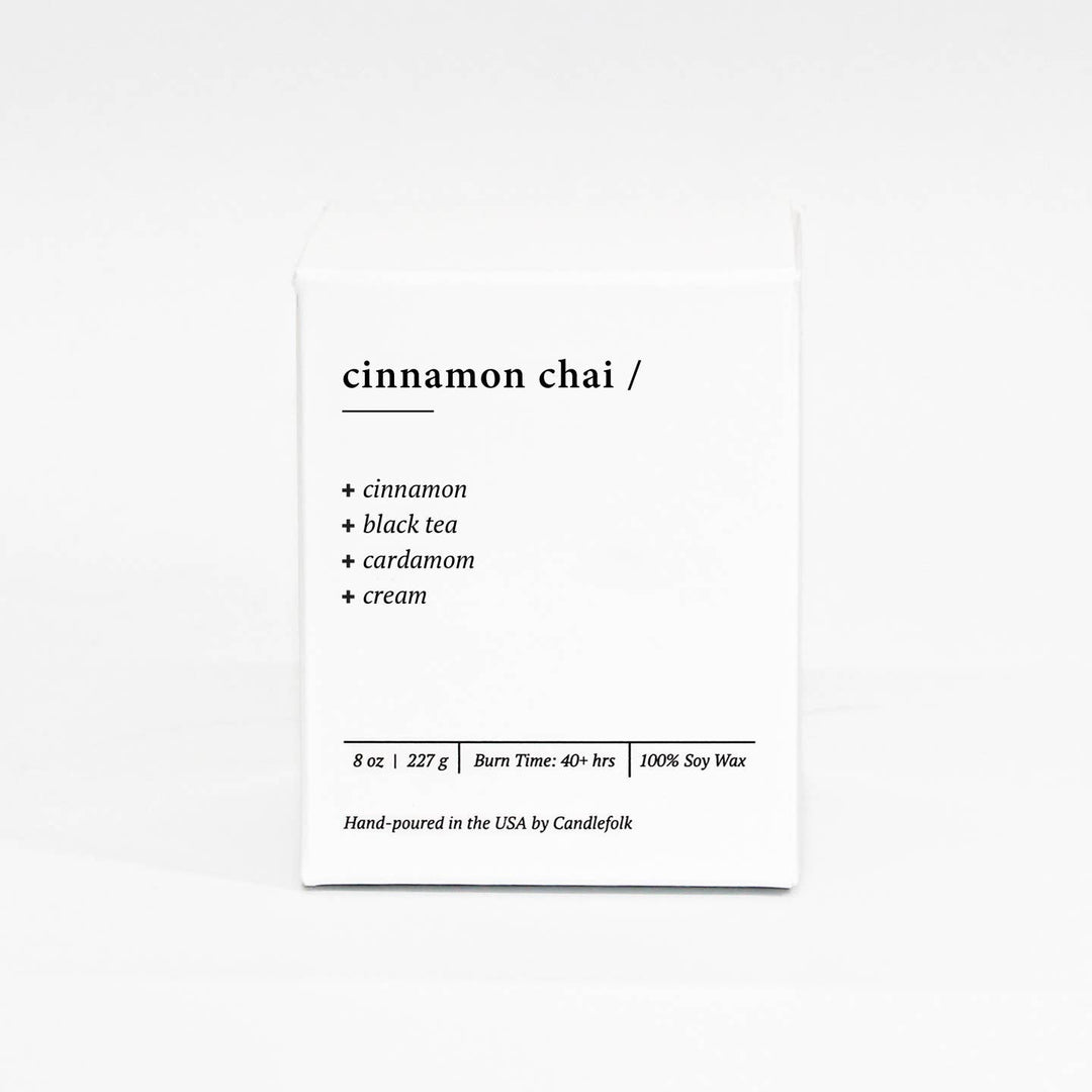 Cinnamon Chai Soy Candle