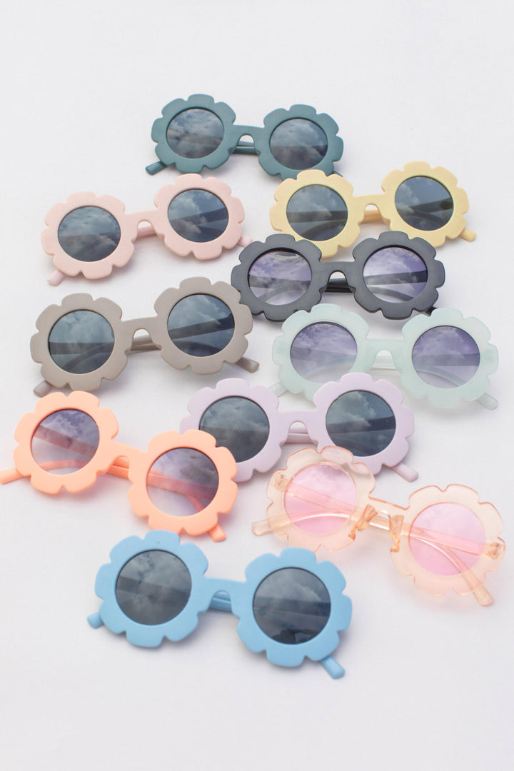 Kids Toddler Flower Sunglasses