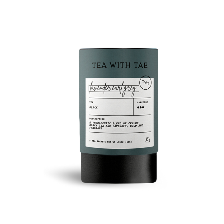 Lavender Earl Grey Black Tea Tube | 5 tea bags