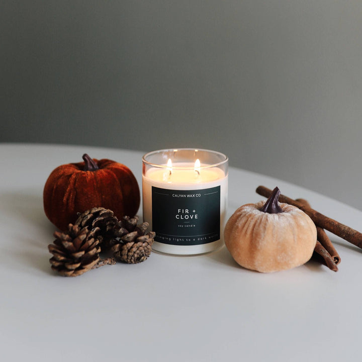 Fir + Clove Soy Candle | 2 Wick