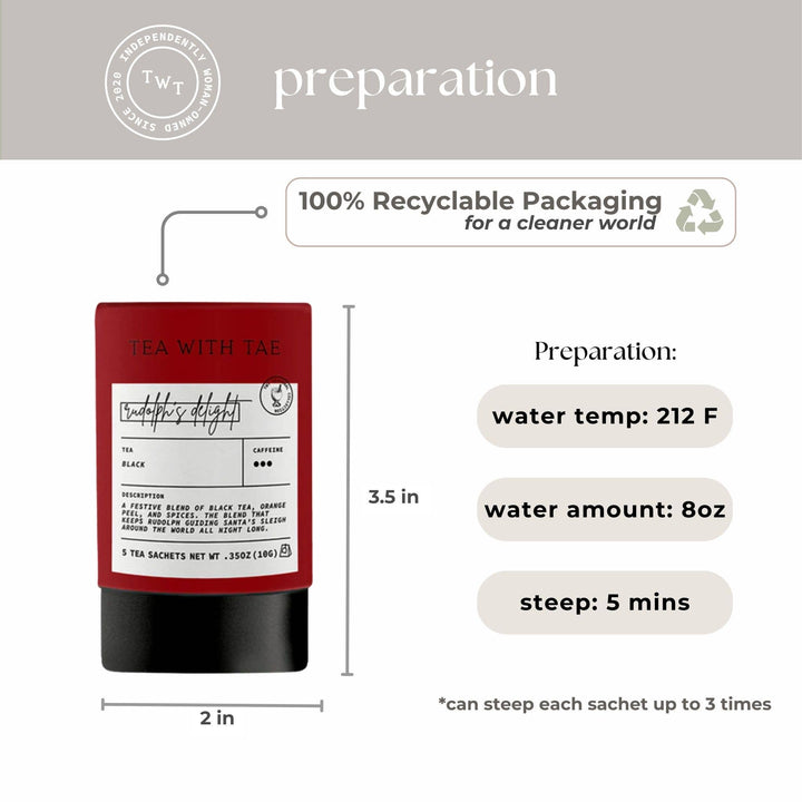 Rudolph's Delight Black Tea