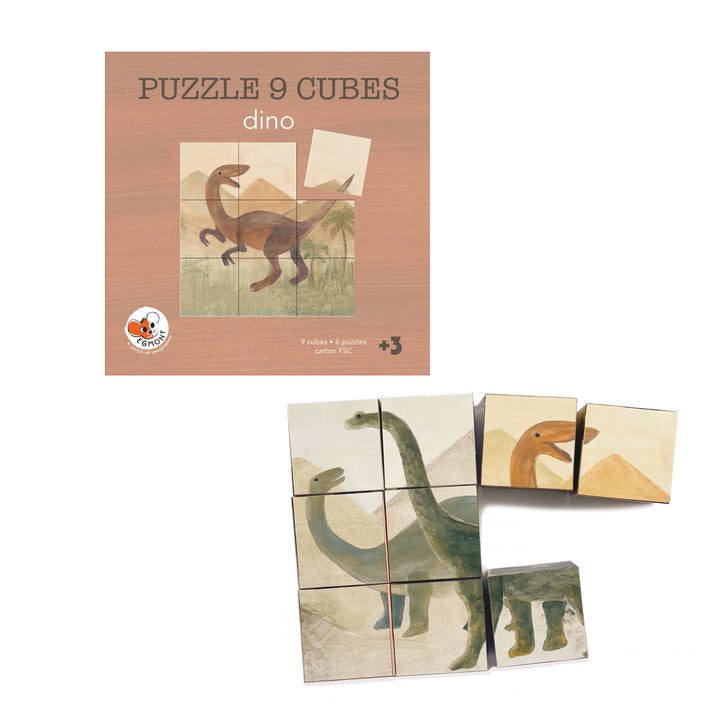 Dino Cube Puzzle