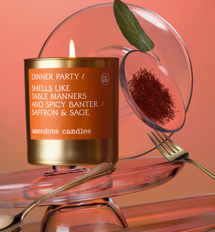 Dinner Party Candle | Saffron & Sage