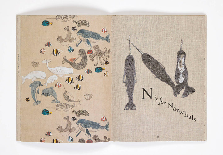ABC Animal Alphabet Adventure Book