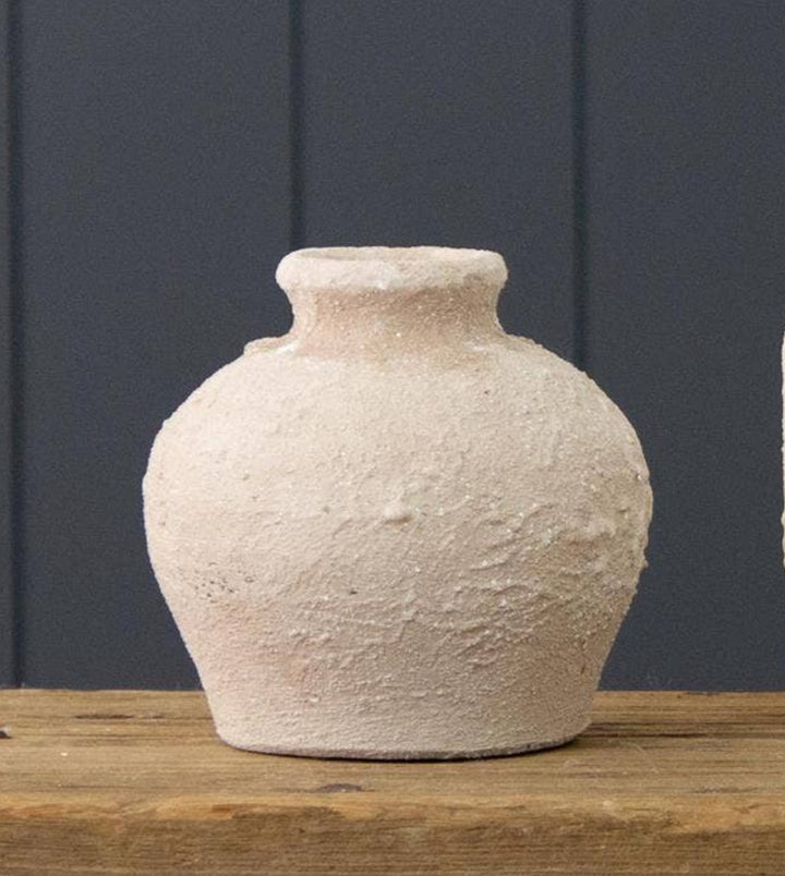Textured Bud Vase | Tan