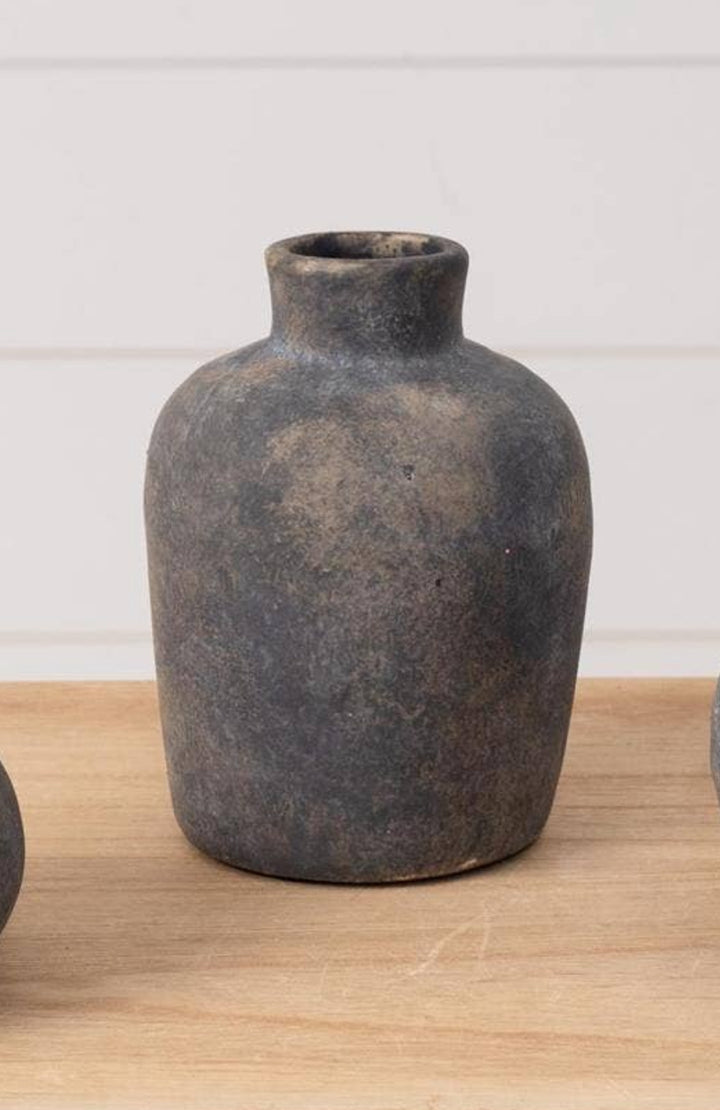 Distressed Bud Vase | Grey