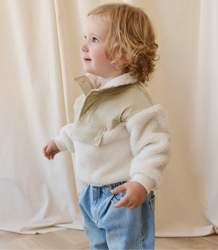 Sherpa Natural Pullover