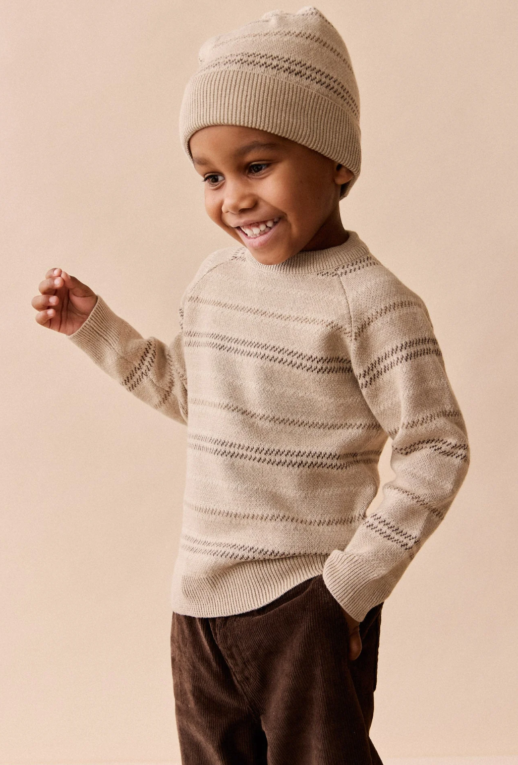 Myles Sweater | Cedric Stripe