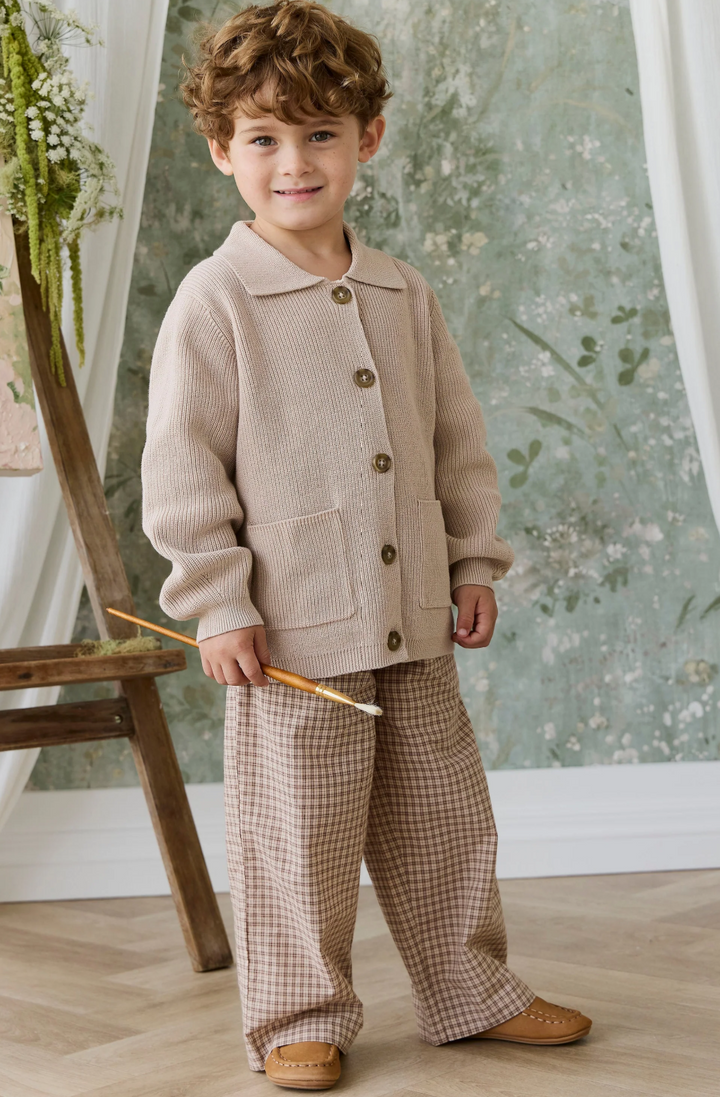 Camden Knit Jacket | Sand