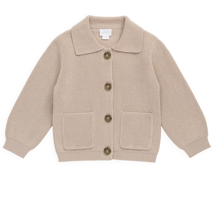 Camden Knit Jacket | Sand